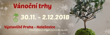 Vánoční trhy v Průmyslovém paláci 2018